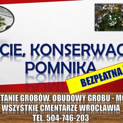 Opieka nad grobami Osobowice, tel. 504-746-203, Wrocław, cena.