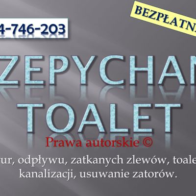 Zatkana toaleta, brodzik, tel, 504-746-203, hydraulik, Wrocław, cena. Jak udrożnić?