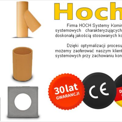 Komin systemowy Hoch Keramik - gaz/ole