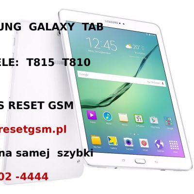Samsung Tab S2 T813 T715 T819 T710 wymiana szybki dotyku