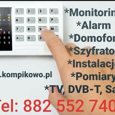 Monitoring - Alarm - Domofon - TV/SAT - Elektryka - Automatyka