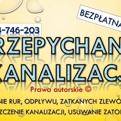 Przepychanie toalet, cena, tel. 504-746-203,Wrocław. Udrażnianie odpływu