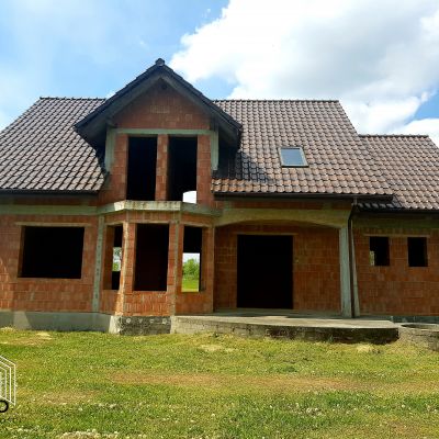 Dom w stanie surowym Trześń, 4km od Sandomierza