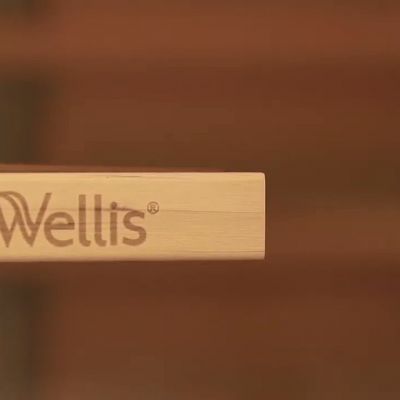 Sauna wewnętrzna domowa Hemlock Wellis Helios 1-osobowa na podczerwień