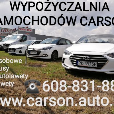 Wypożyczalnia samochodów CARSON Kalisz