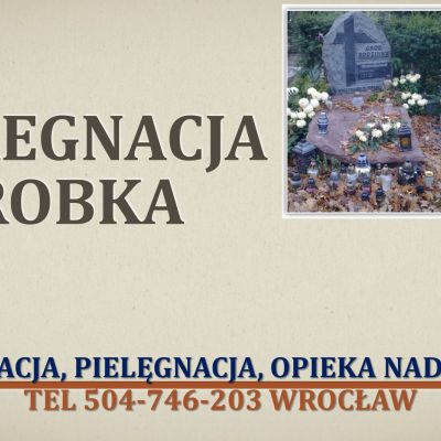 Konserwacja nagrobka, cena, tel 504-476-203, impregnacja pomnika, cmentarz  Wrocław,