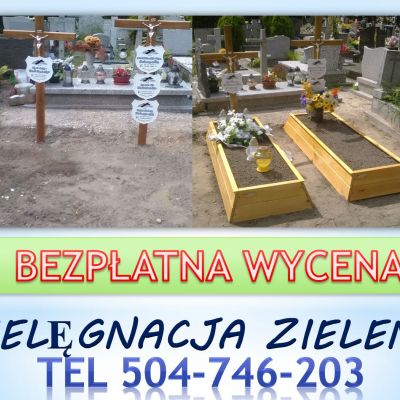 Sprzątanie grobów Grabiszynek tel. 504-746-203. Cmentarz Wrocław Grabiszyn. Sprzątanie grobu. mycie, konserwacja.