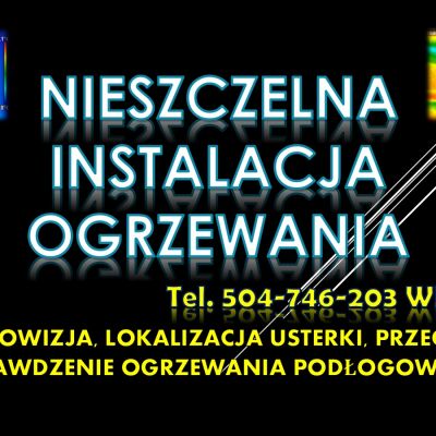 Sprawdzenie instalacji ogrzewania  tel. 504-746-203. Wrocław. Spadek ciśnienia na piecu
