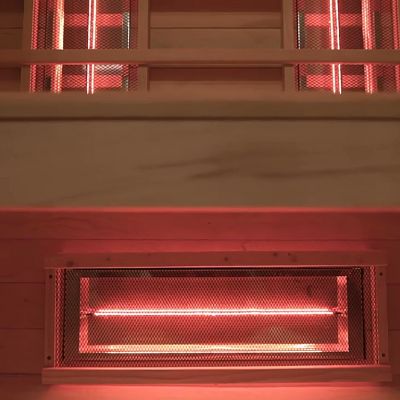 Sauna na podczerwień RedLight Infrared Hemlock Wellis Helios 1-os