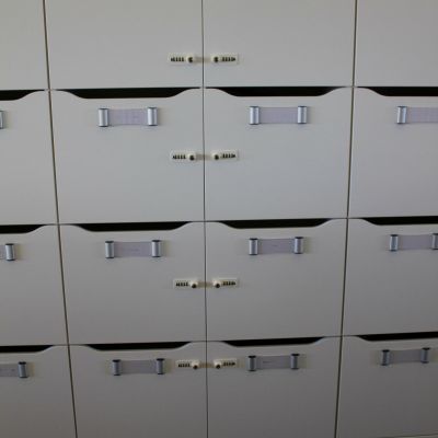 Mara szafka lockers 3x2 biała