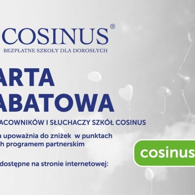 Super Promocja tylko w Cosinus Kraków! BEZPŁATNIE