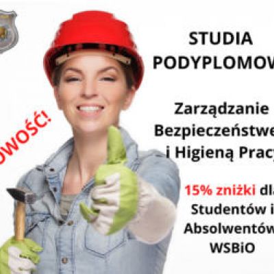 BHP - Studia podyplomowe - 3/4 zajeć system zdalny!