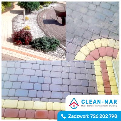 Clean-mar | Mycie dachów, elewacji i kostki brukowej