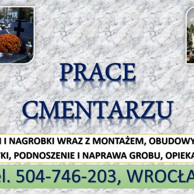 Pomnik na grób i nagrobek, cmentarz Grabiszyn, tel. 504-746-203, grabiszyński