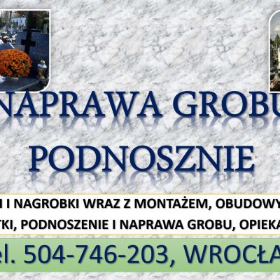 Pomnik na grób i nagrobek, cmentarz Grabiszyn, tel. 504-746-203, grabiszyński