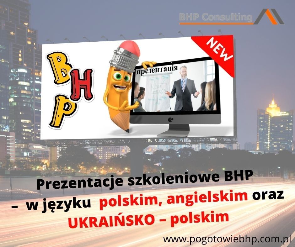 Prezentacja ukraińsko - polska na szkolenie wstępne BHP