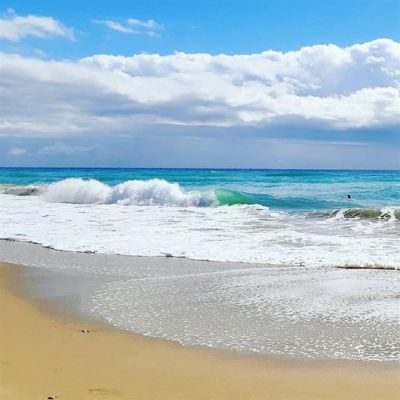 Słonce, błękitne Niebo + Plaża = Costa Blanca / Hiszpania.