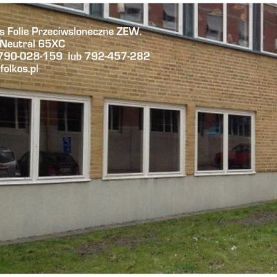 Folie przeciwsłoneczne na okna Warszawa - Folie zewnetrzne na witryny, drzwi, przeszklenia