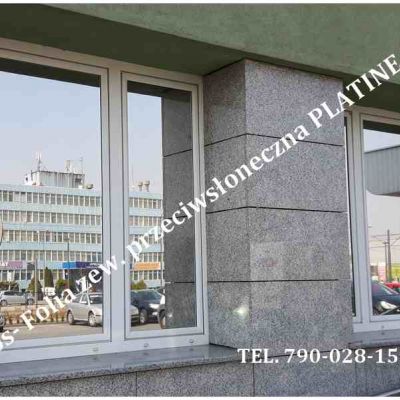 Folie przeciwsłoneczne Warszawa - Folia na okna do mieszkania, domu, biura Platine 60XC Folkos