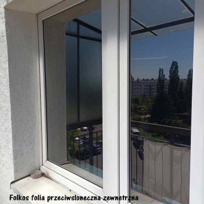 Folia przeciwsłoneczna na okna Platine 60XC -Otwock oklejanie szyb folią
