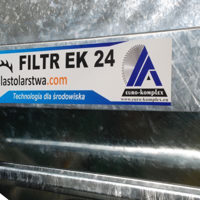Filtr EK-24/Odciąg trocin 13 000m³/h (zabudowany) worek Big-Bag – producent