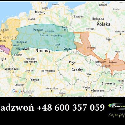 Przewozy osób i przeprowadzki - Polska - Niemcy - Holandia