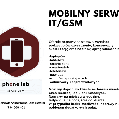 Phone Lab - Mobilny Serwis GSM/IT