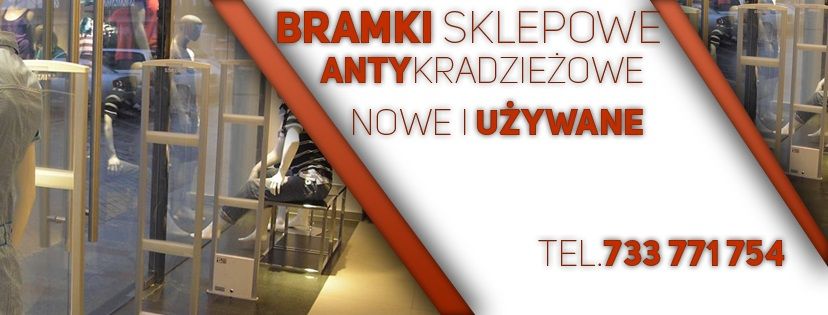 Bramki antykradzieżowe, zabezpieczenia sklepowe Wrocław