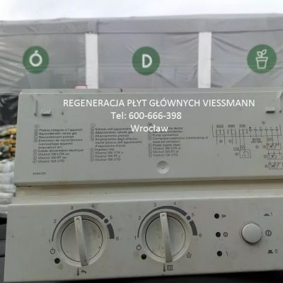 Regeneracja płyt głównych naprawa regulatorów Viessmann wh1b WH1D