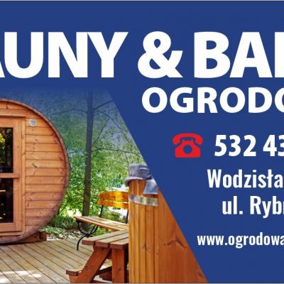 Sauny ogrodowe Owalne Panoramiczne Sauna Beczka
