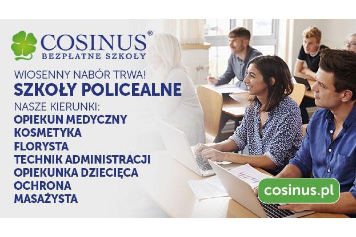 Rekrutacja na semestr wiosenny Cosinus Koszalin