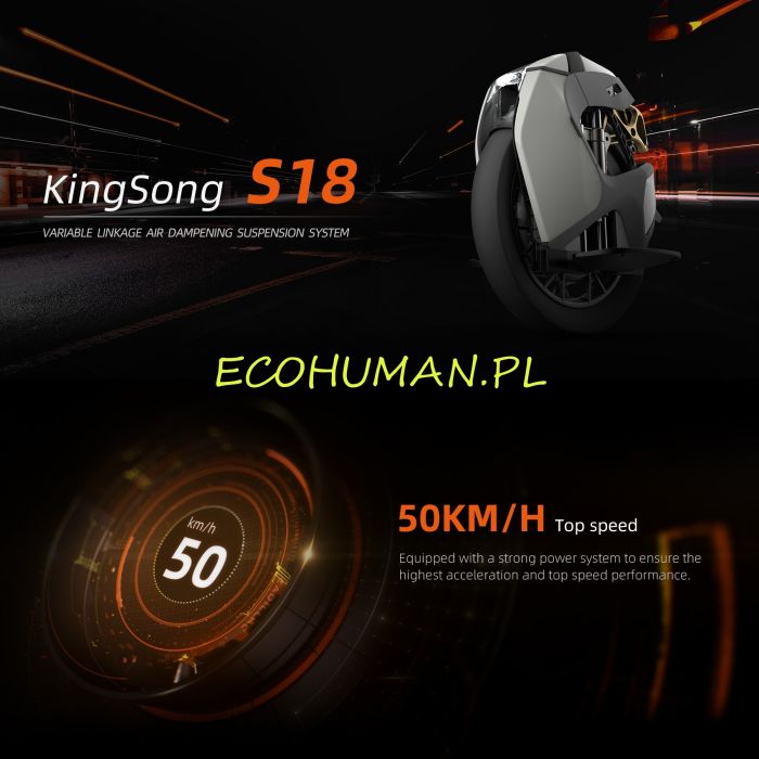 Monocykl elektryczny King Song S-18
