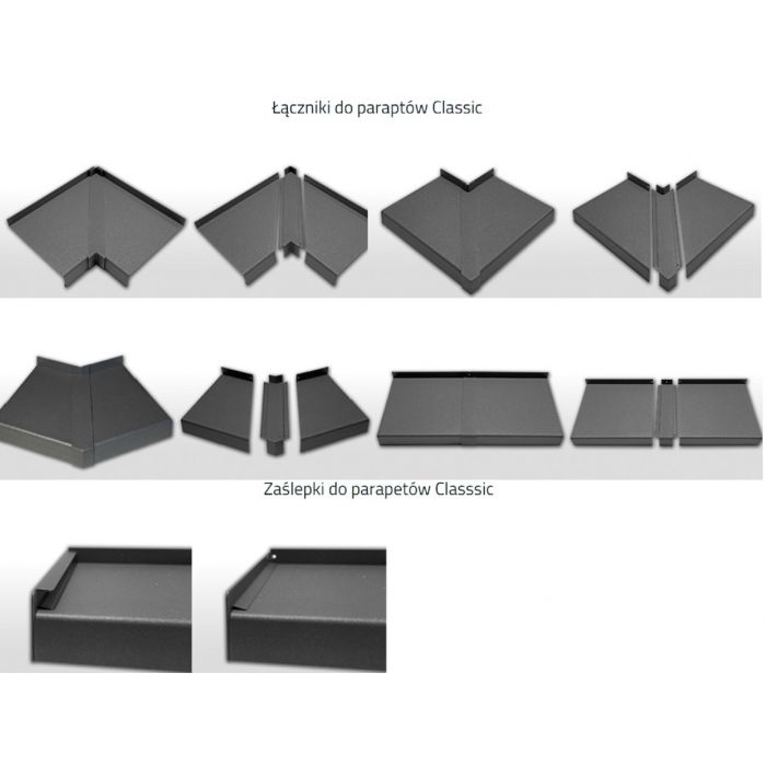 Parapety aluminiowe SOFT LINE i CLASSIC