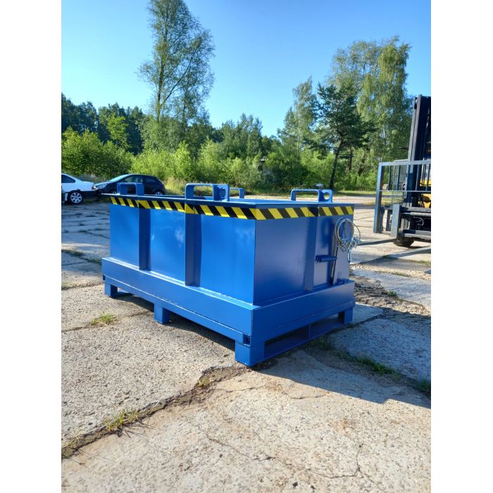 Kontener z otwieranym dnem PMD 1000 L