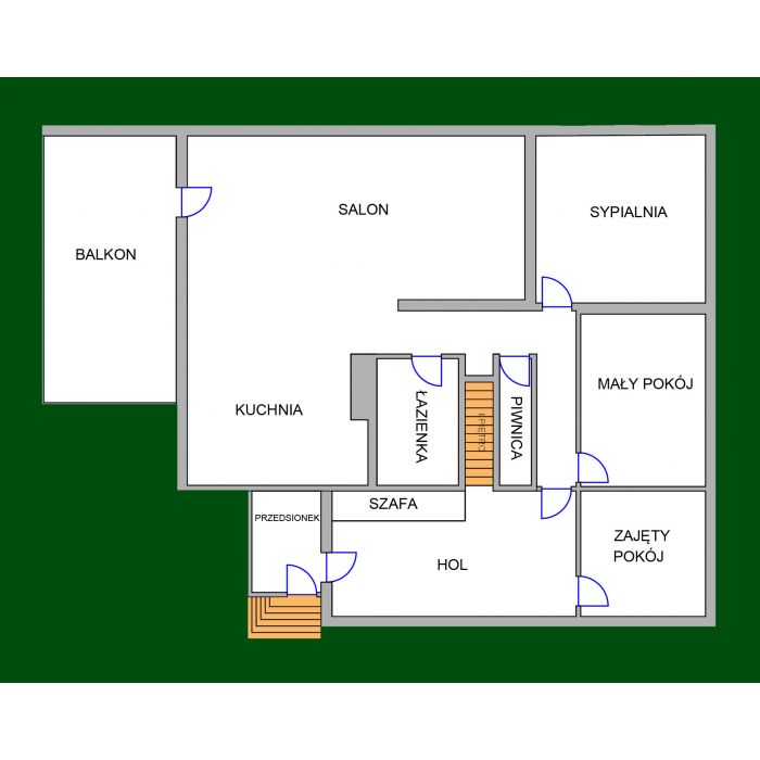 Mieszkanie do wynajęcia w domu na parterze, 106 m2, Radom, Centrum