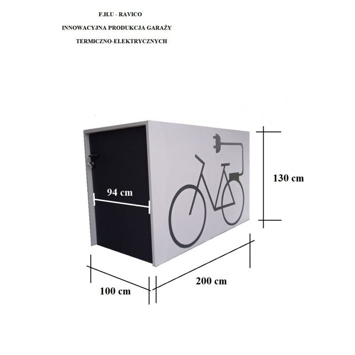 Garaż box na rowery