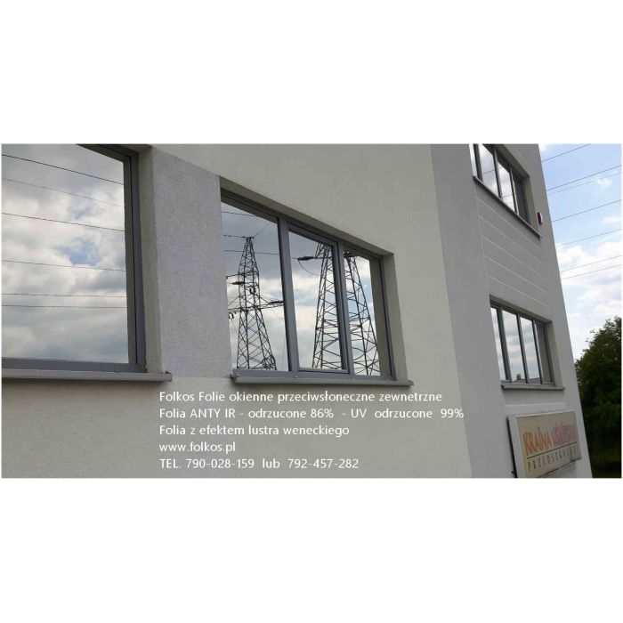 Silver 35 Xtra SR -redukcja IR 77%, redukcja UV 99%  Folie przeciwsłoneczne na okna