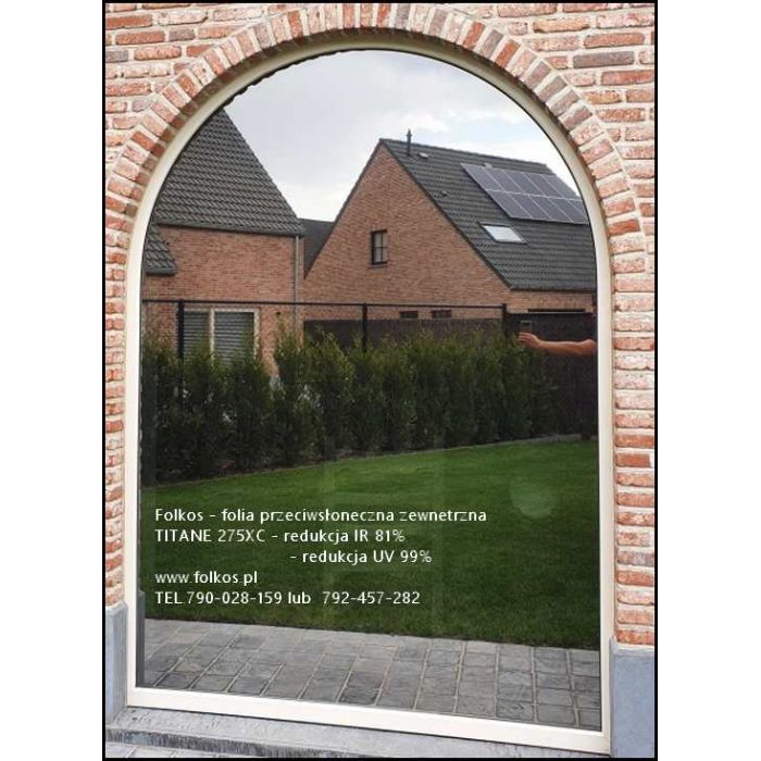Folie przeciwsłoneczne Otwock i okolice -OKlejamy okna, drzwi, witryny, świetliki -Folia SILVER 35 Xtra , Tytan 275XC, Chrome 285XC