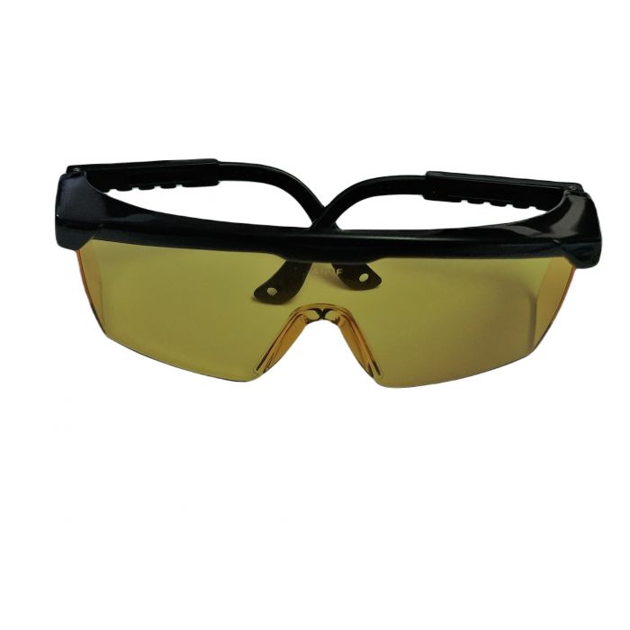 Okulary BHP anty odpryskowe Żółte
