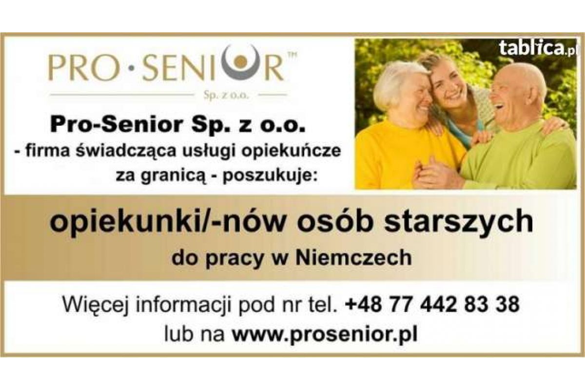 Opieka nad starszą Panią w Niemczech