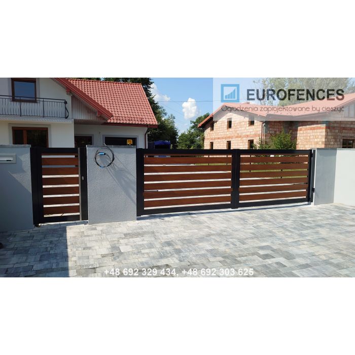 Nowoczesne ogrodzenia aluminiowe ! Furtki,bramy - Euro-Fences