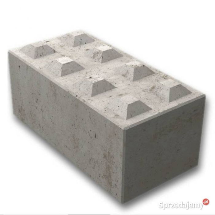 Ściana mur BLOK oporowy betonowy LEGO KLOCEK 120CM 60 CM