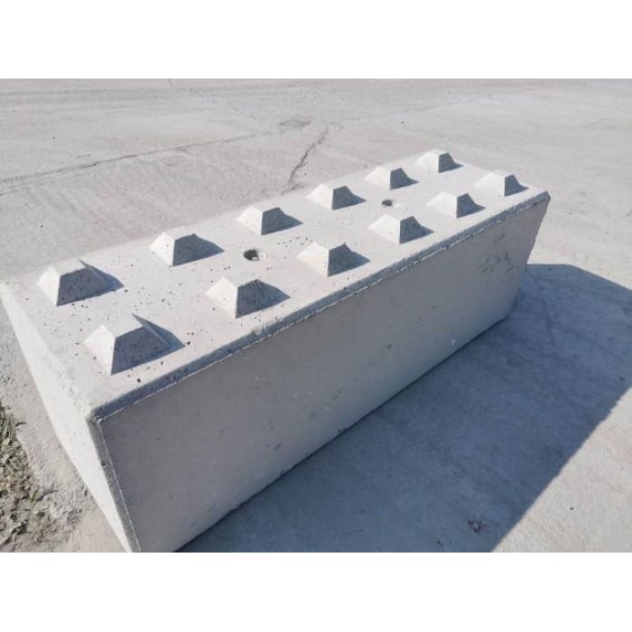 Ściana mur BLOK oporowy betonowy LEGO KLOCEK 120CM 60 CM