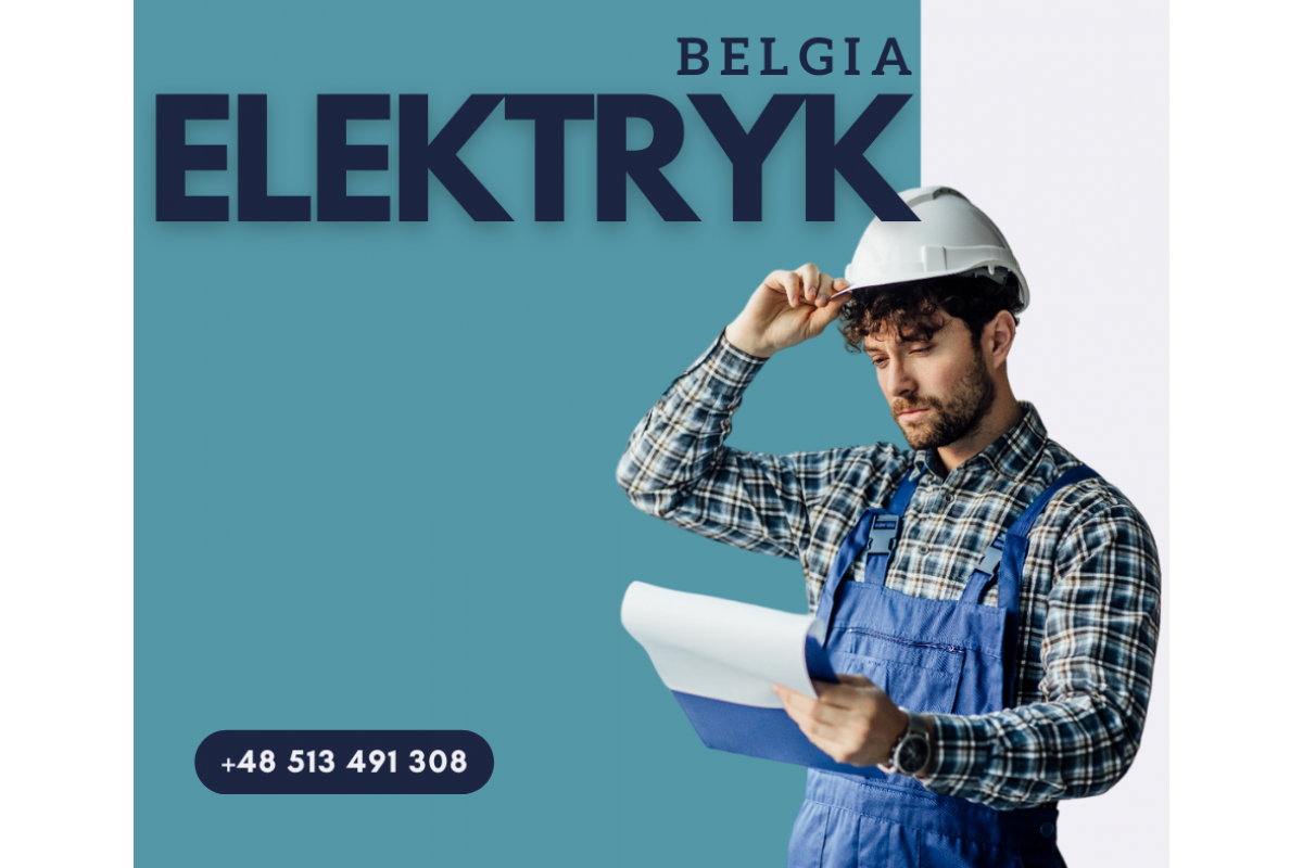 Elektryk, firmy podwykonawcze - Belgia