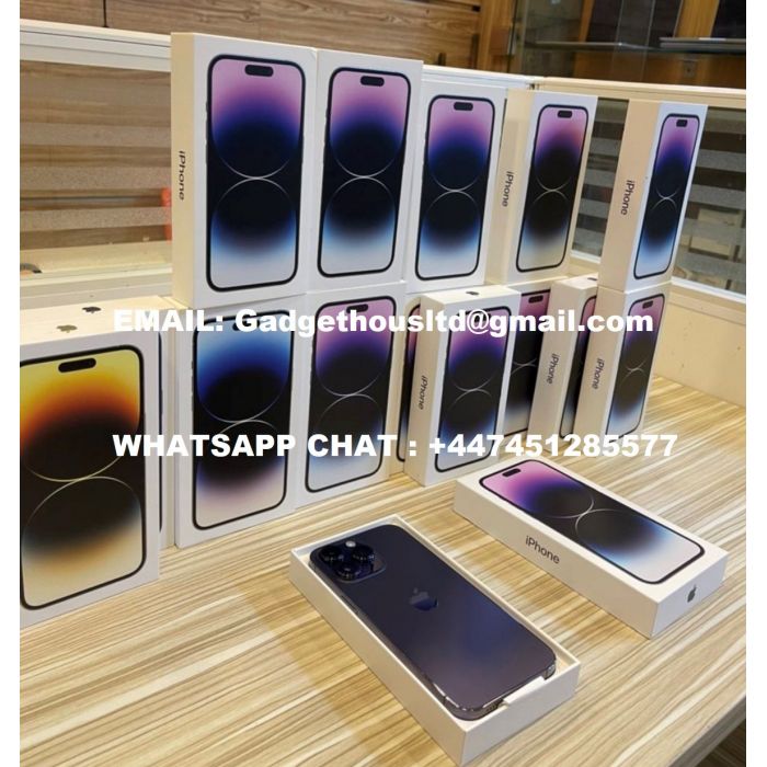Apple iPhone 14 Pro 128GB = 600 EUR , iPhone 14 Pro Max 128GB = 630 EUR, iPhone 14 128GB = 450 EUR , iPhone 14 Plus 128GB = 470 EUR