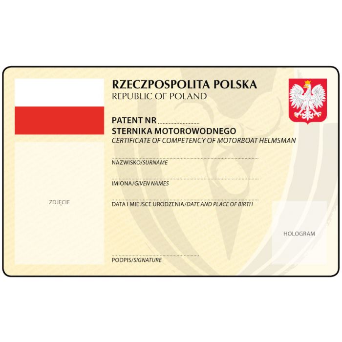 Patent motorowodny w 1 dzień Rynia, Poznań, Wrocław, Czaplinek