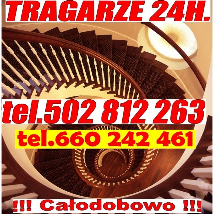 WNOSIMY/ZNOSIMY meble, AGD wanny,paczki,gabaryty art.budow. tanio 24/7