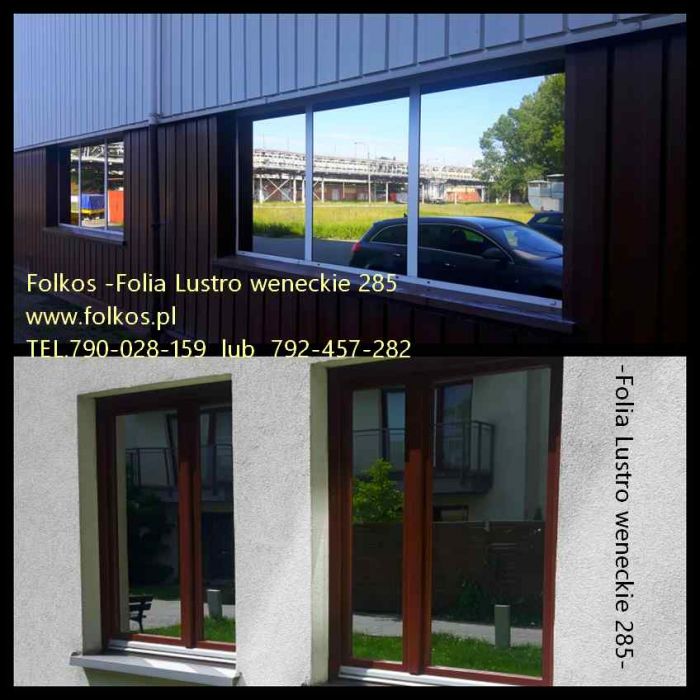 Pruszków folie okienne, oklejanie szyb, sprzedaż folii okiennych Folkos