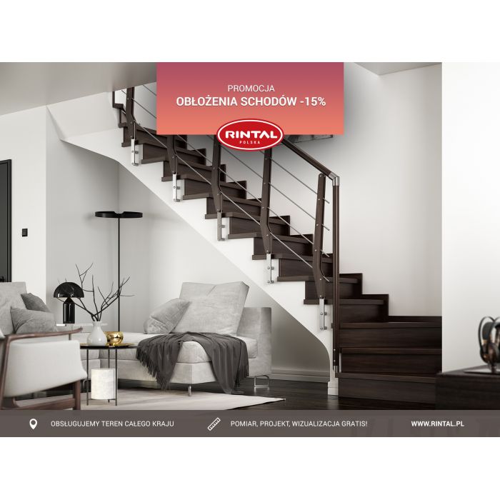 W PAŹDZIERNIKU OBŁOŻENIA SCHODÓW BETONOWYCH - RABAT 15%!
