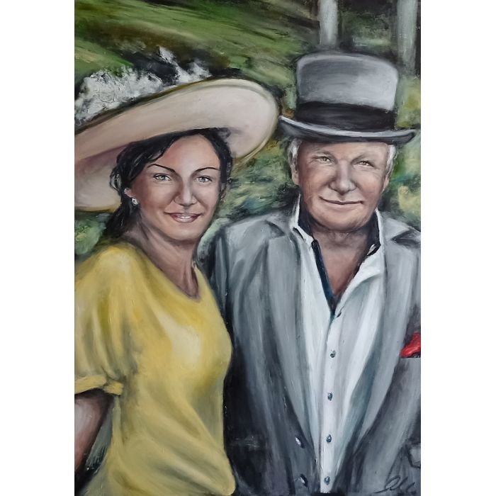 Klasyczny Portret Na Zamówienie